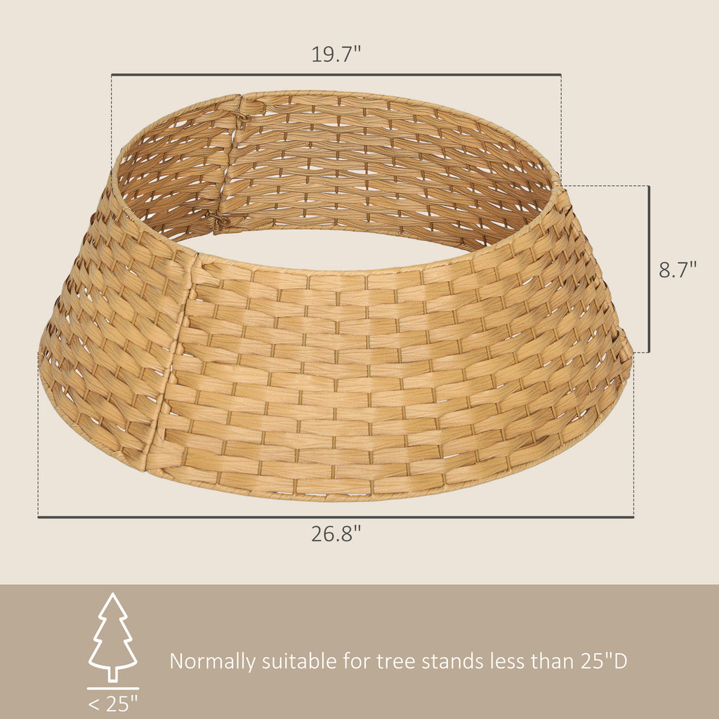 Woven Christmas Tree Collar, 27 Inch - view 3