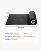 Landscape Weed Barrier Fabric, 100 ft Roll