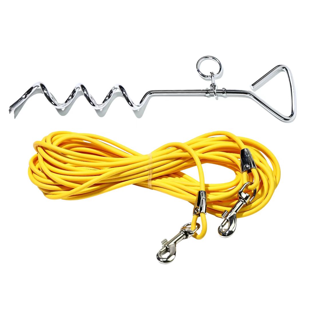 Dog Tie-Out Stake with Leash - view 9