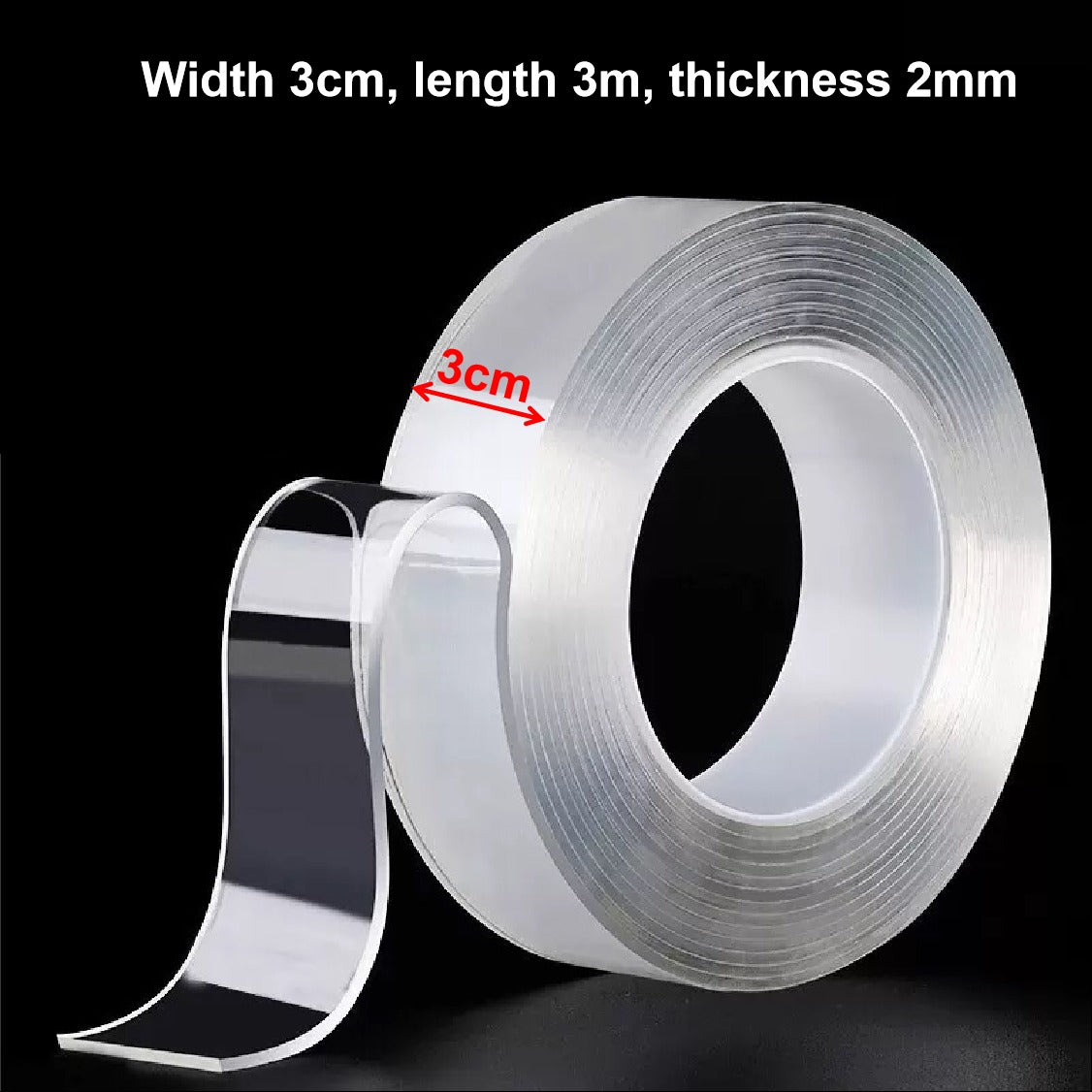 Reusable nano double-sided tape - view 3 of 10