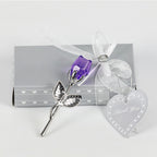 Crystal Metal Rose Keepsake Gift - view 6