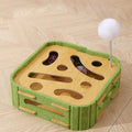 Felt and Sisal Cat Scratcher Board with Ball Track - image 1