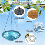 Hanging Plastic Bird Bath and Water Bowl - image 8