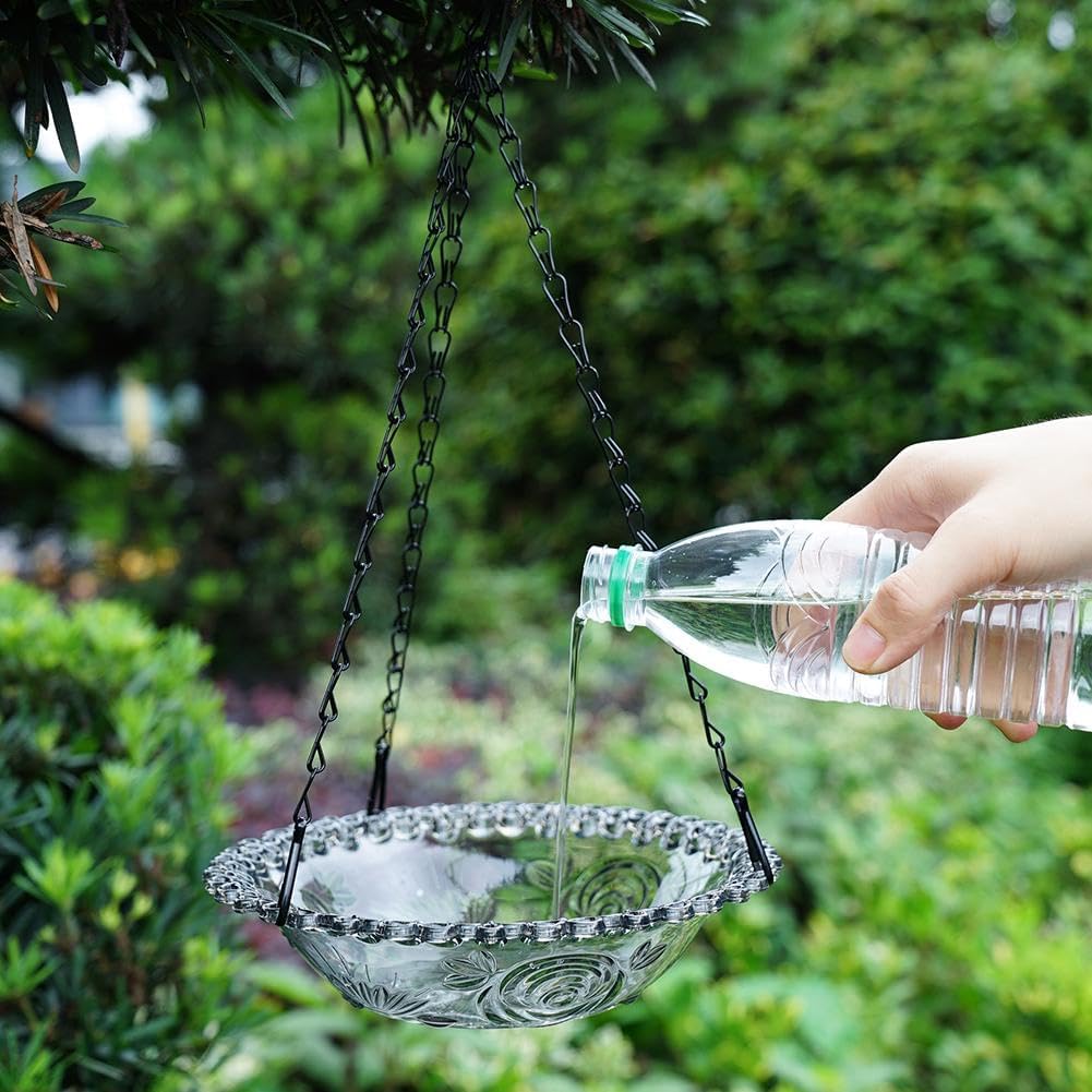 Hanging Plastic Bird Bath and Water Bowl - image 5