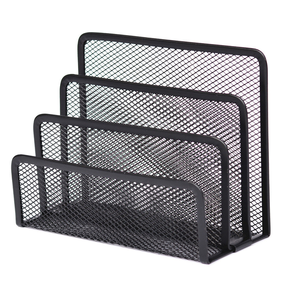 Metal Mesh Desk File Organizer - view 5