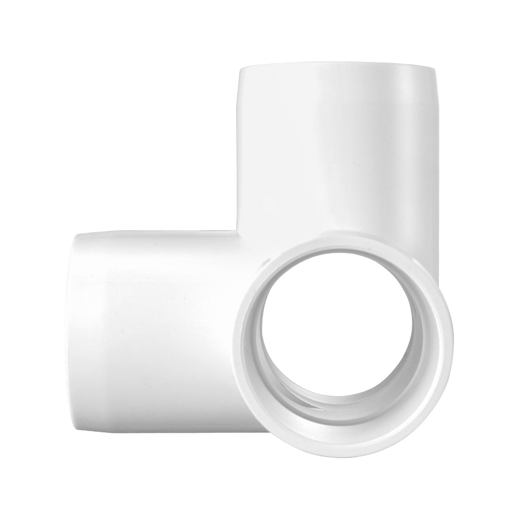 4-Way PVC Pipe Fittings, 10 Pack - view 3