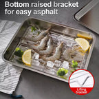 Stainless Steel Baking Tray with Rack - view 6