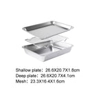 Stainless Steel Baking Tray with Rack - view 3