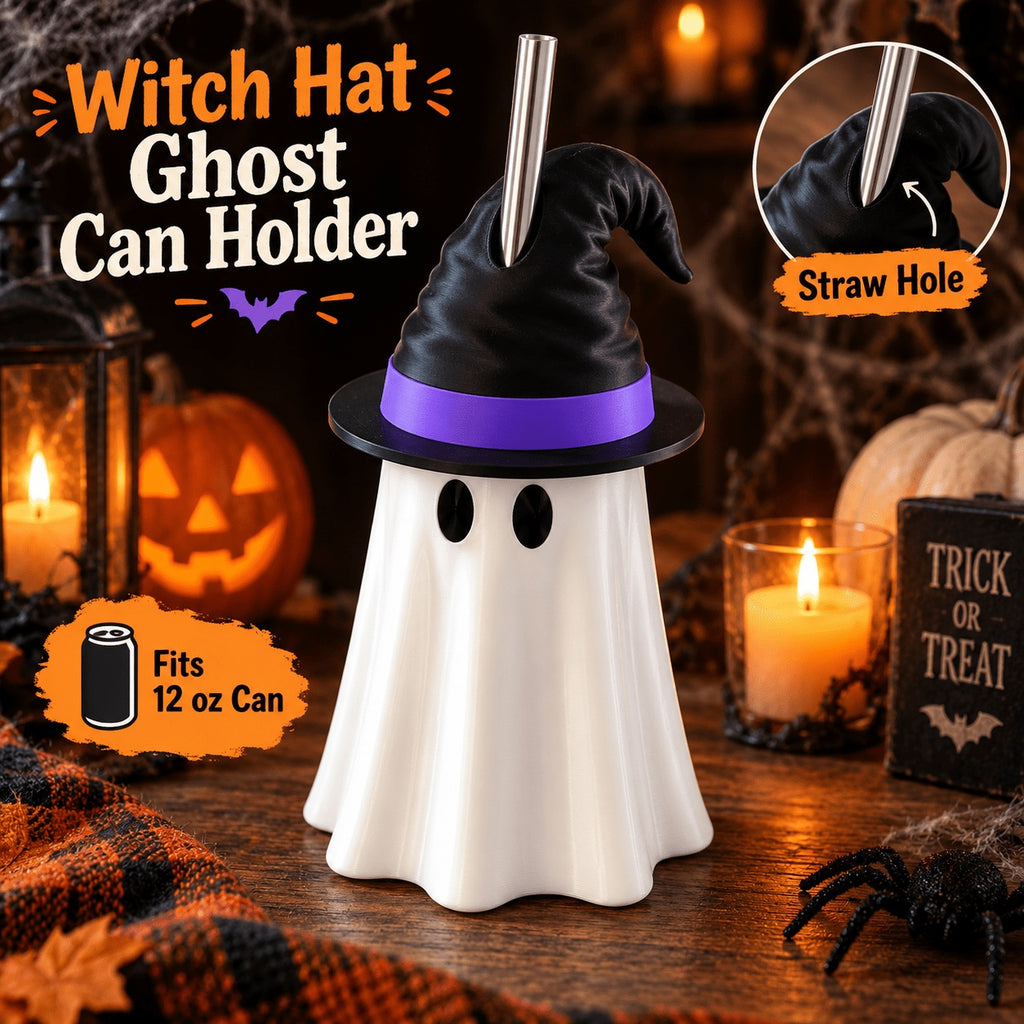 Ghost Can Holder and Witch Hat Topper - view 3