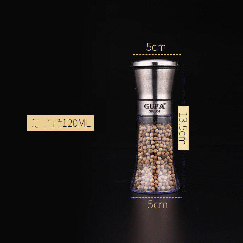 Stainless Steel Manual Pepper Grinder - view 2