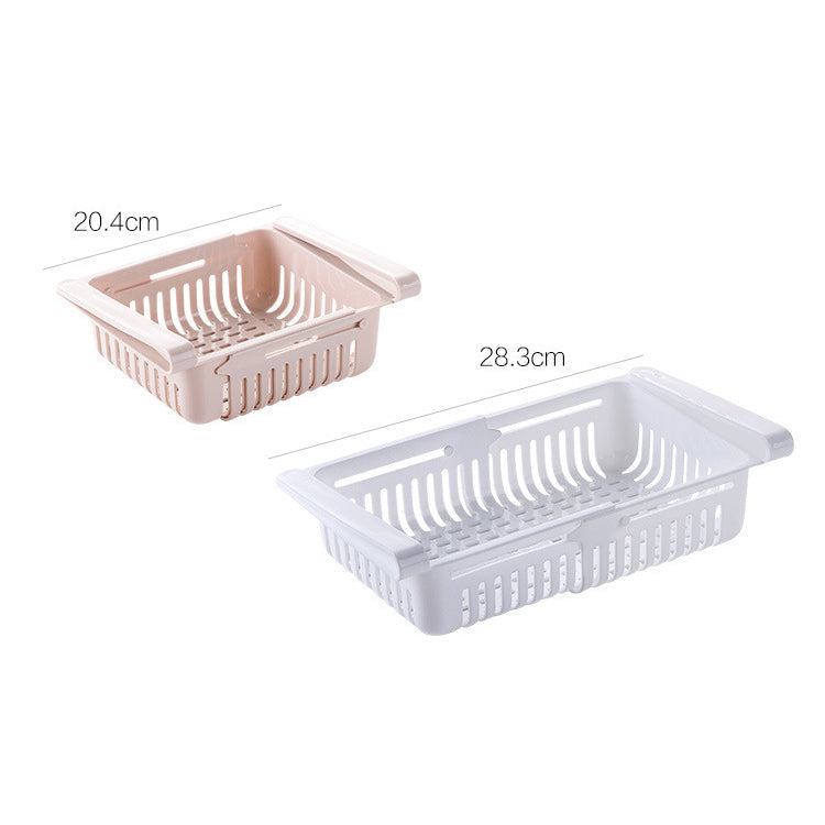 Pull-Out Refrigerator Drawer Organizer