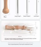 Wooden Punch Needle Tool with Threader - view 8