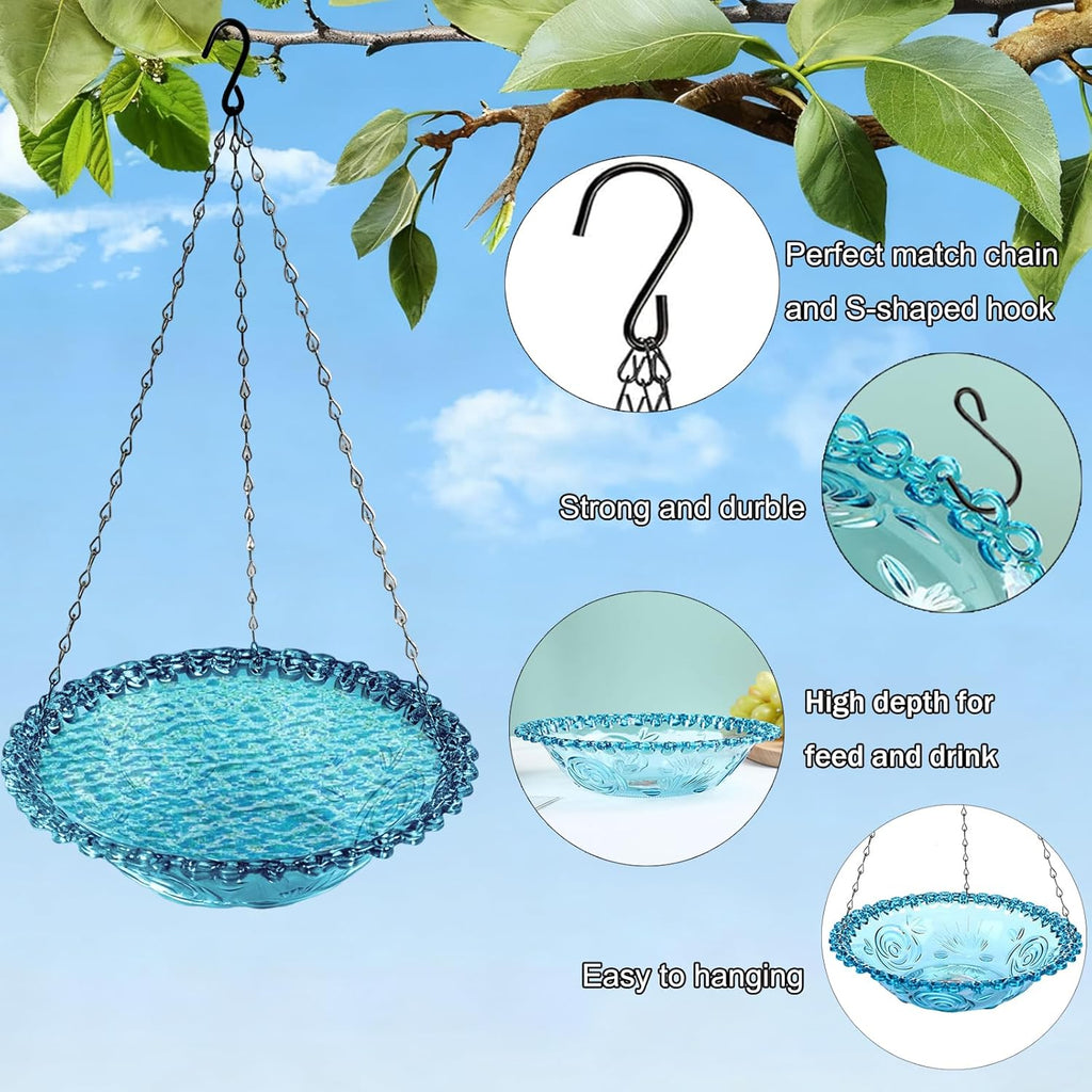 Hanging Plastic Bird Bath and Water Bowl - image 7