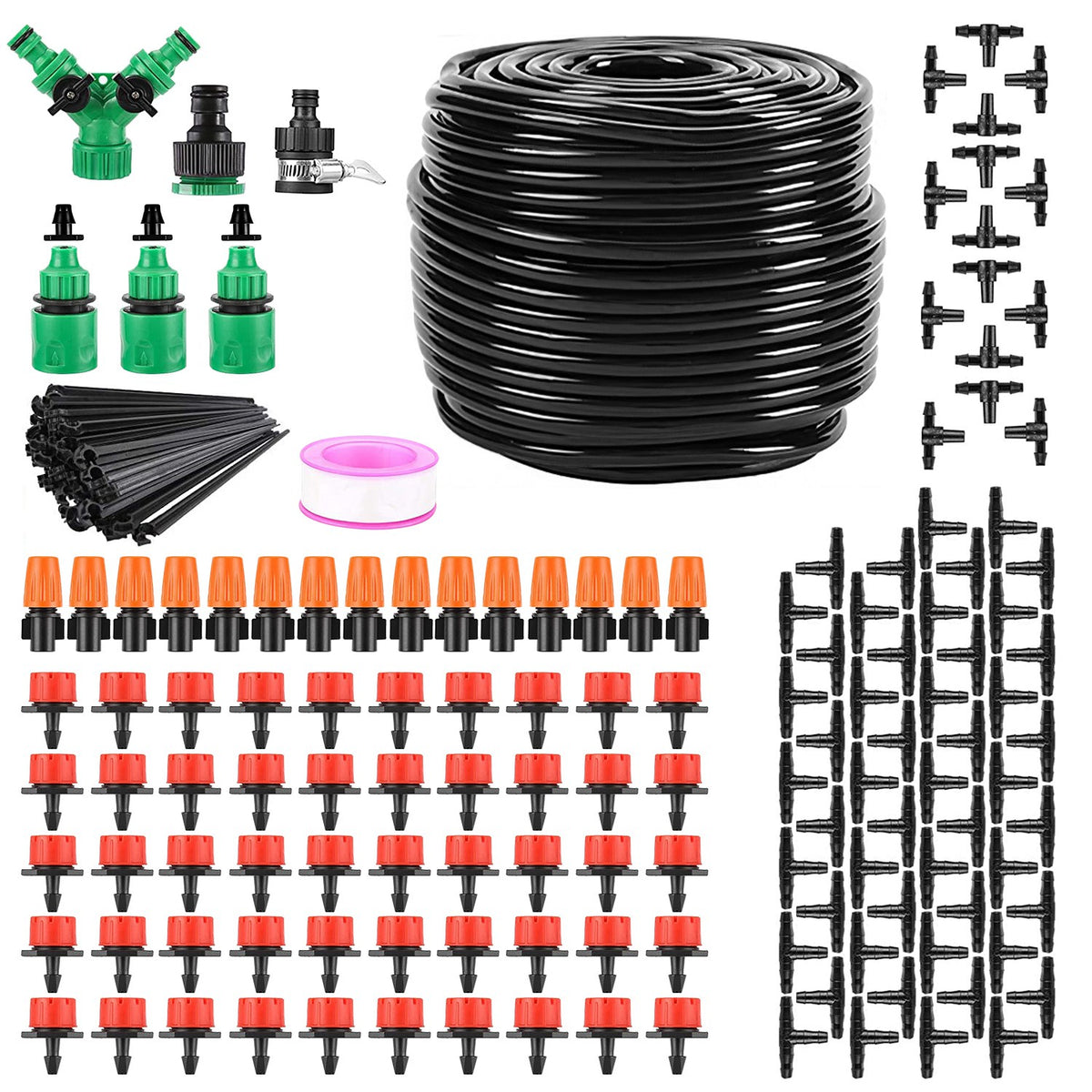 164 ft Drip Irrigation and Misting Kit - image 3