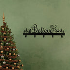 Believe Christmas Metal Stocking Hooks - image 5