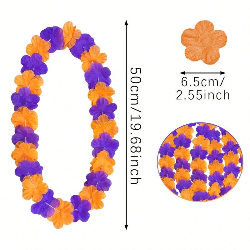 Halloween Flower Leis, Pack of 24 - image 9