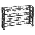 Black Metal Tiered Spice Rack Organizer - image 5