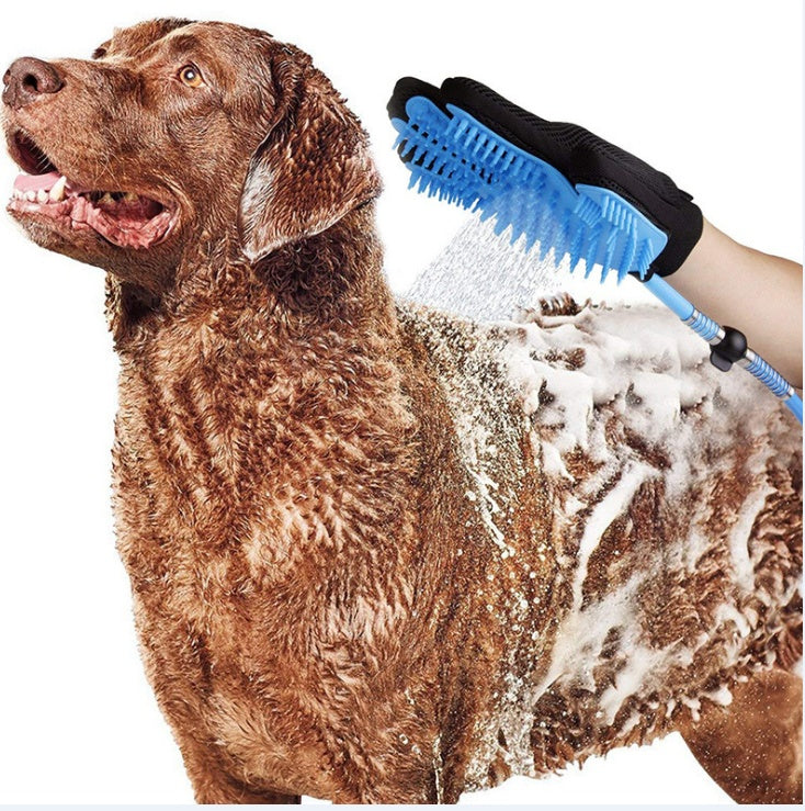 Pet Shower Sprayer and Scrubber Glove - view 5