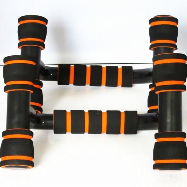 H-Shaped Push-Up Bars with Foam Grips - view 2