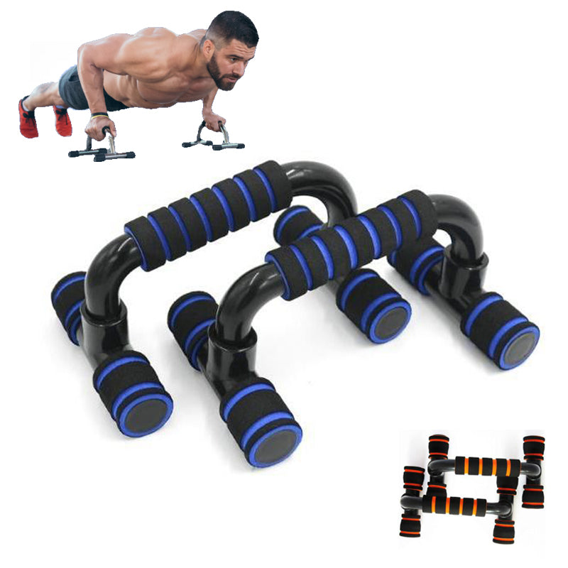 H-Shaped Push-Up Bars with Foam Grips