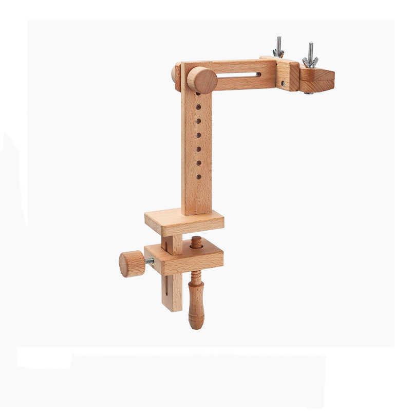 Adjustable Wooden Embroidery Hoop Stand - view 2