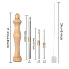 Wooden Punch Needle Tool with Threader - view 6