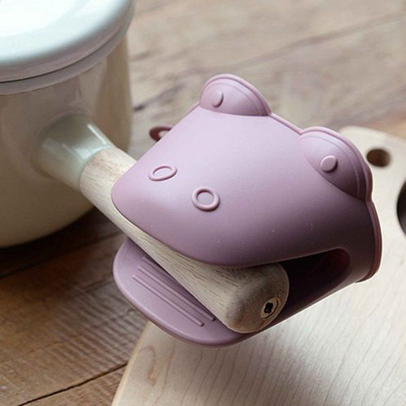 Silicone Pot Holder Mitts, Animal Shape - view 2