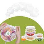 Microwave Cover with 6 Silicone Lids