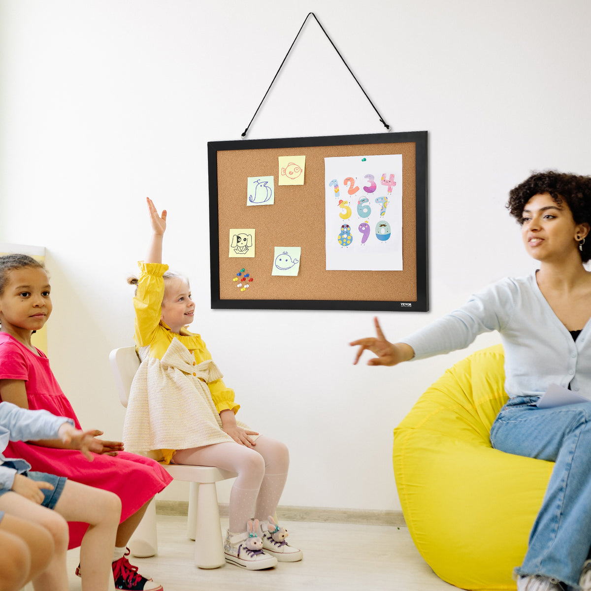 Double-Sided Display Bulletin Board