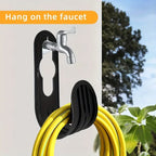 Garden Hose Hanger for Faucet or Wall, Rust-Proof Hose Holder - image 8