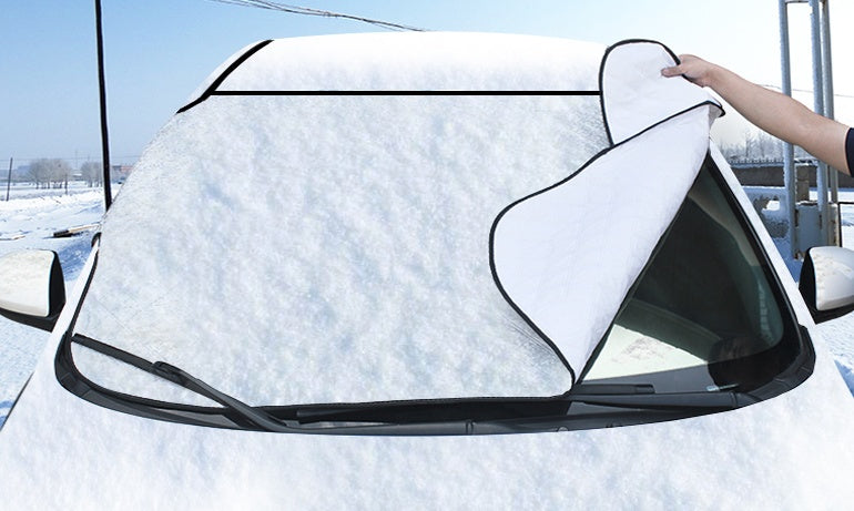 Windshield Snow and Frost Cover with Scraper Set - view 6