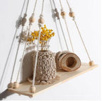 Hand-woven cotton wall tapestry, view 5