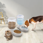 1 Gallon Gravity Pet Water Dispenser, Beige - image 7