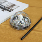 Glitter Astronaut Tumbler with Dome Lid and Straw - view 3