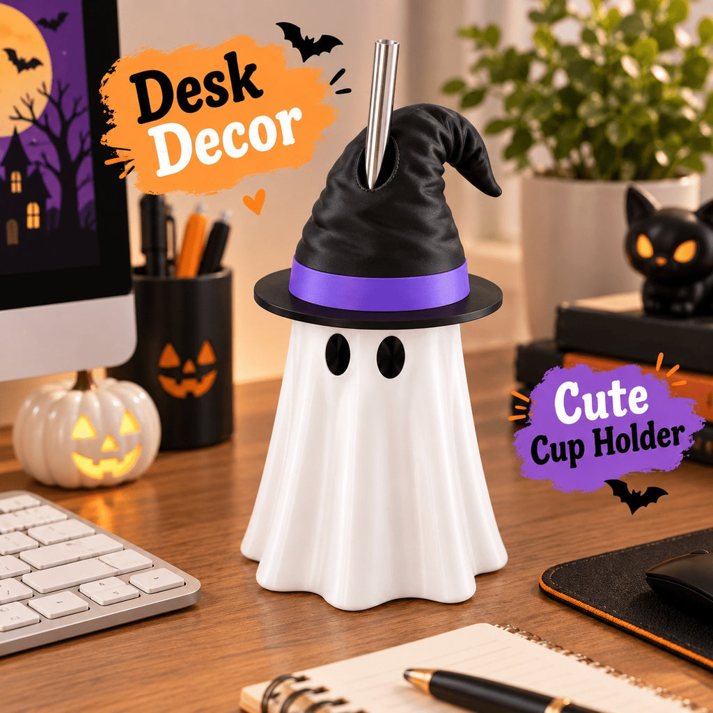 Ghost Can Holder and Witch Hat Topper - view 4