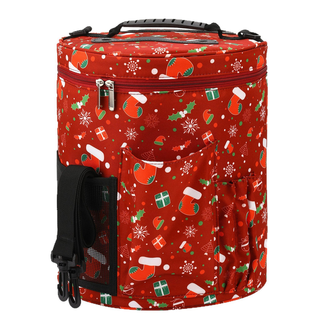 Yarn Storage Bucket Bag with Lid - view 6