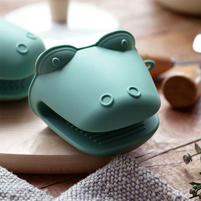 Silicone Pot Holder Mitts, Animal Shape - view 4