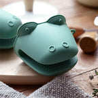 Silicone Pot Holder Mitts, Animal Shape - view 4