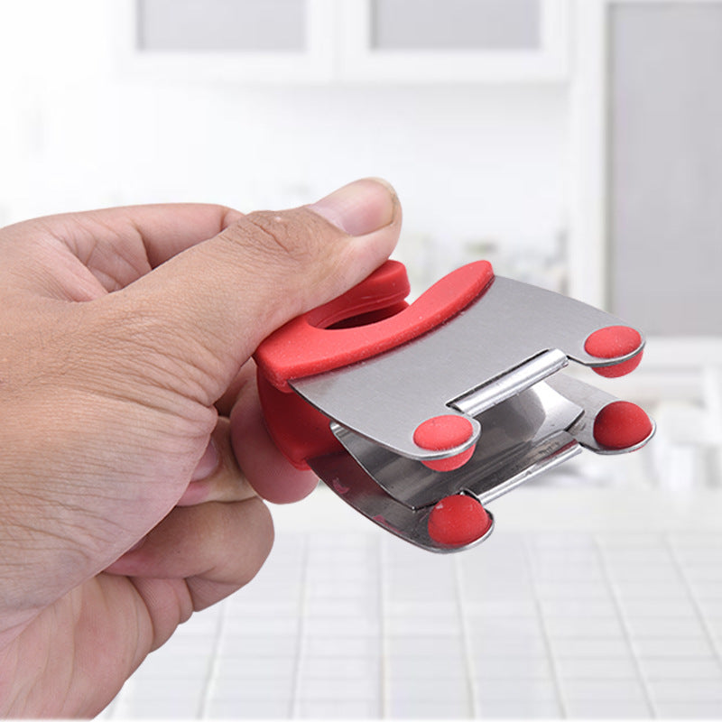 Clip-On Spoon Rest for Pot Edge - view 3
