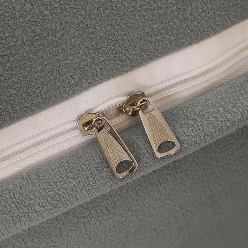 Triangle Reading Wedge Cushion, Gray - view 4