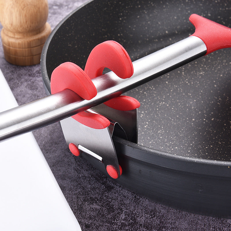 Clip-On Spoon Rest for Pot Edge - view 7