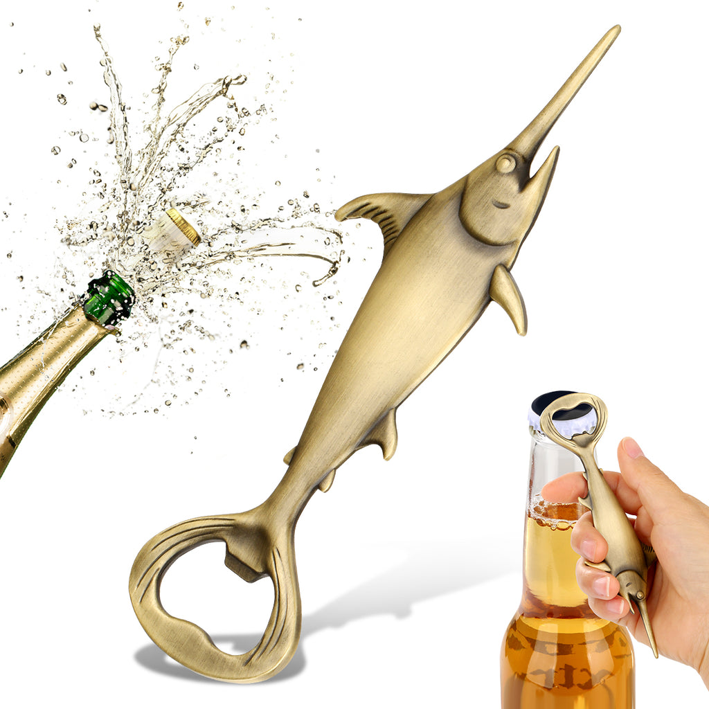 Swordfish handle bottle opener, view 10