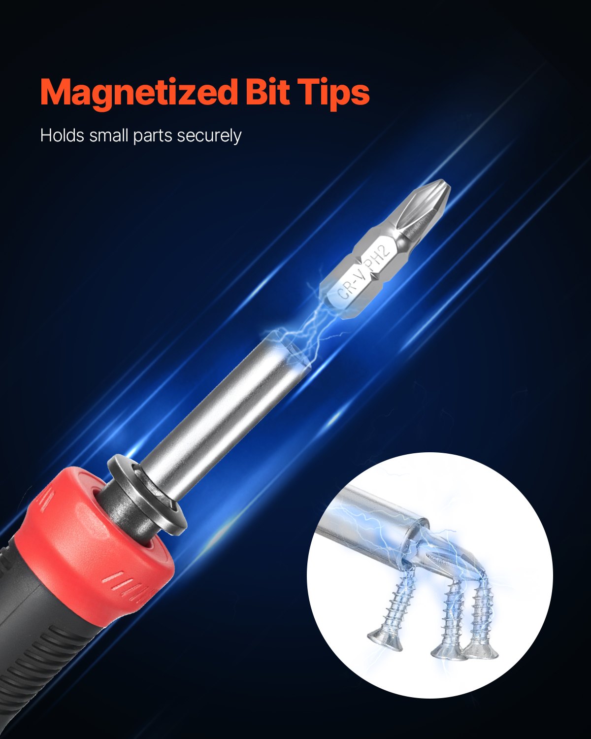 13-in-1 Magnetic Mini Nut Driver and Bit Set - view 4