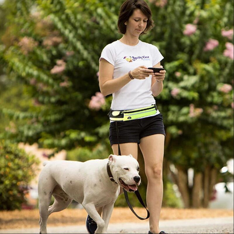 Hands-Free Dog Leash with Waist Belt - view 3