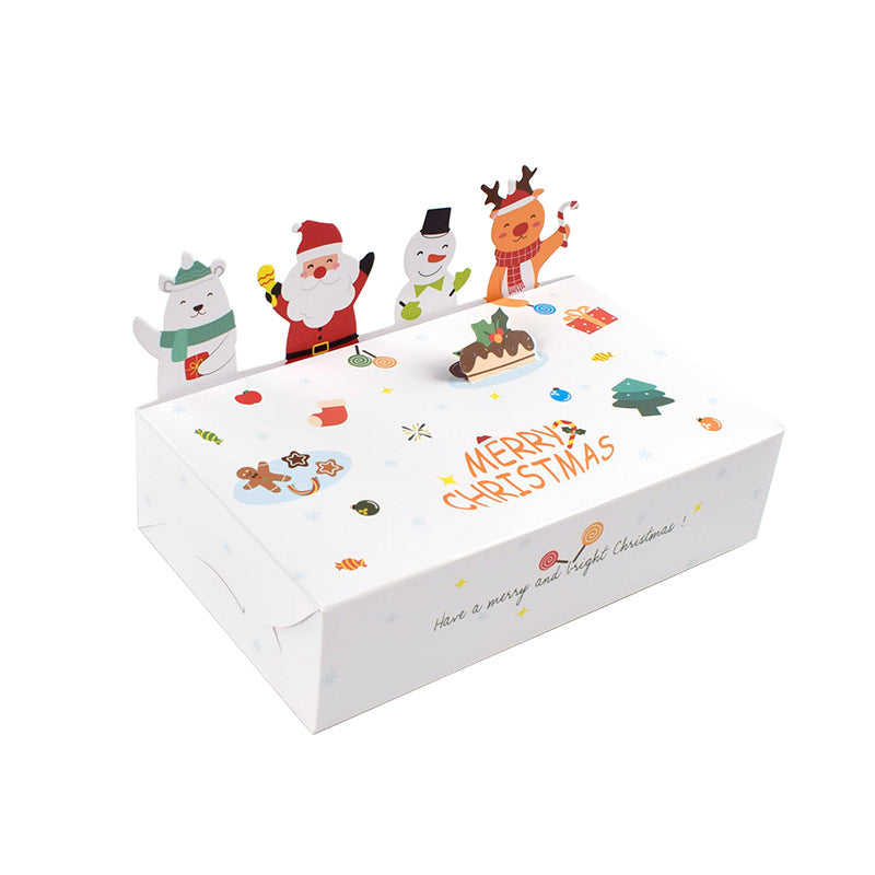 Christmas Gift Boxes with Holiday Prints - view 2