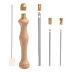Wooden Punch Needle Tool with Threader - view 3