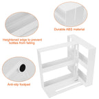 2-Tier Pull-Out Swivel Spice Rack, White - image 2