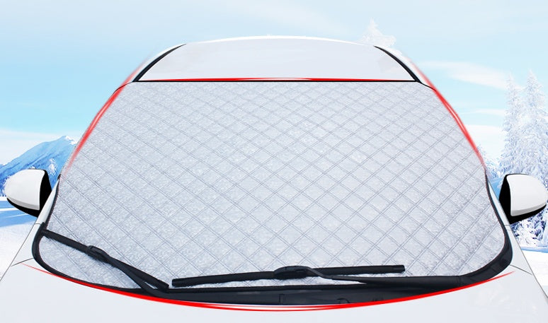 Windshield Snow and Frost Cover with Scraper Set - view 4