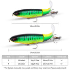 Topwater Pencil Fishing Lures, 5-Piece Set - image 4