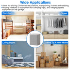 Foldable Fabric Storage Bags, 4 Pack - view 2